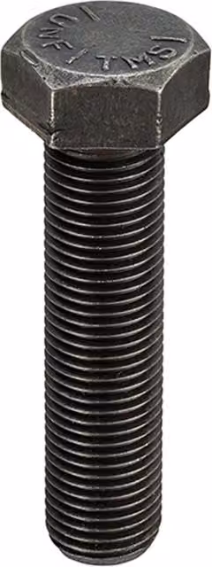 Unifix SAE Grade 5 UNF Hexagon Setscrews, 3/8-24 UNF x 3/4, Grey