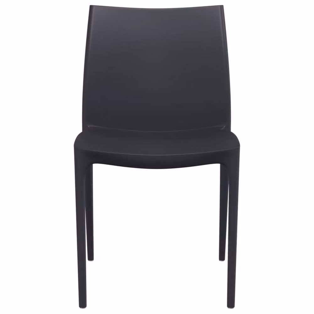 Berkfield Home Beautiful Modern Garden Chairs, 2 Pack, Anthracite, W/D/H: 50 x 46 x 80 cm – 4