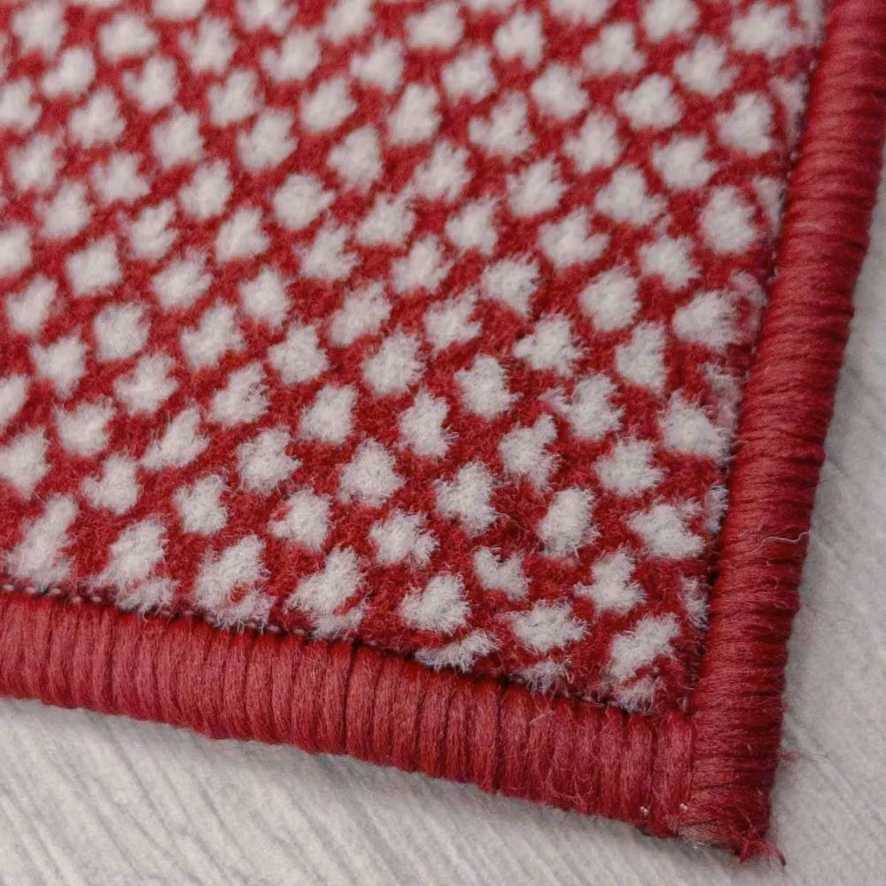runrug Hazy Red Hallway Carpet Runner Rug, W/D/H: 60 x 240 cm – 4
