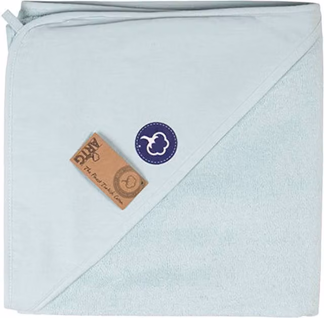 ARTG Print-Me Personalised Embroidered Hooded Cotton Towel in Green
