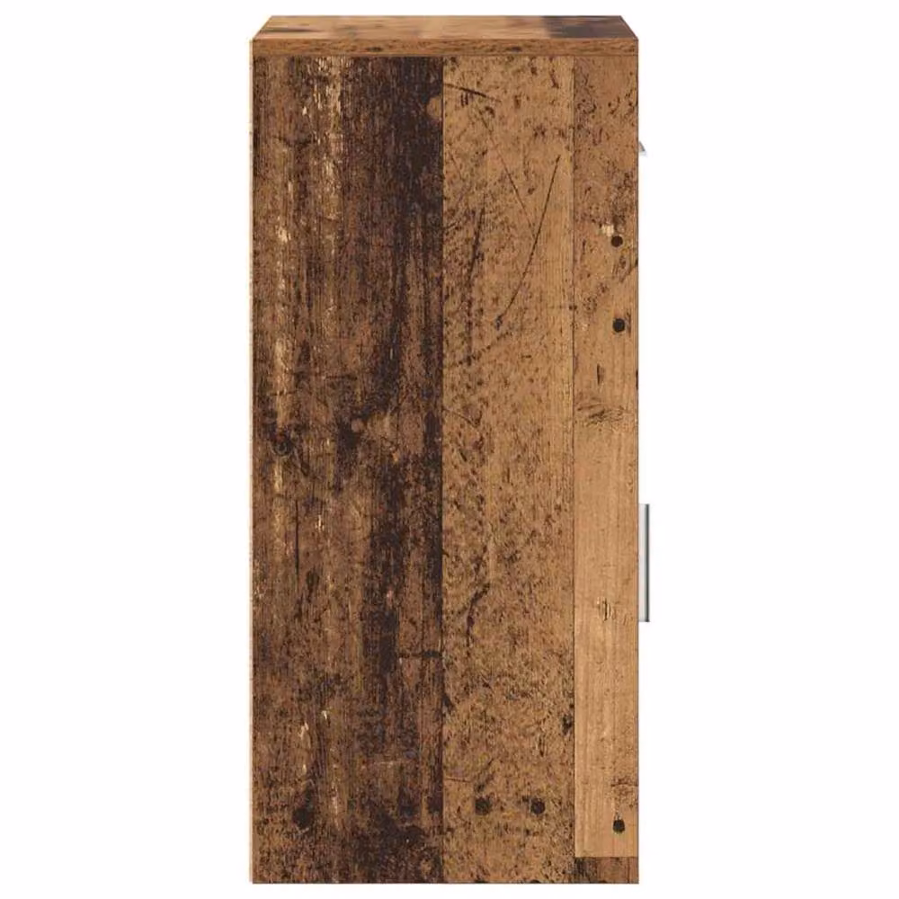 Berkfield Home Modern Brown Engineered Wood Storage Cabinet – 4