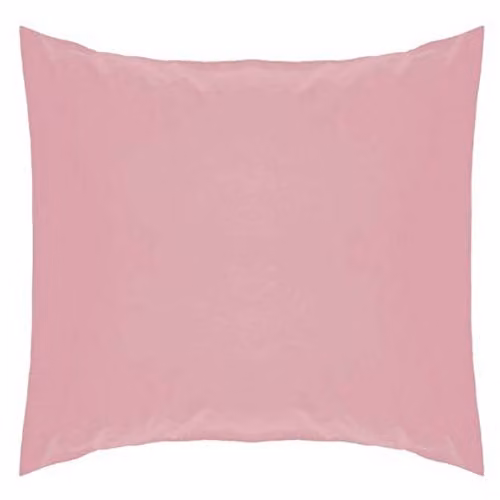 Belledorm Easycare 200 Thread Count Cotton Polyester Percale Continental Pillowcase in Pink