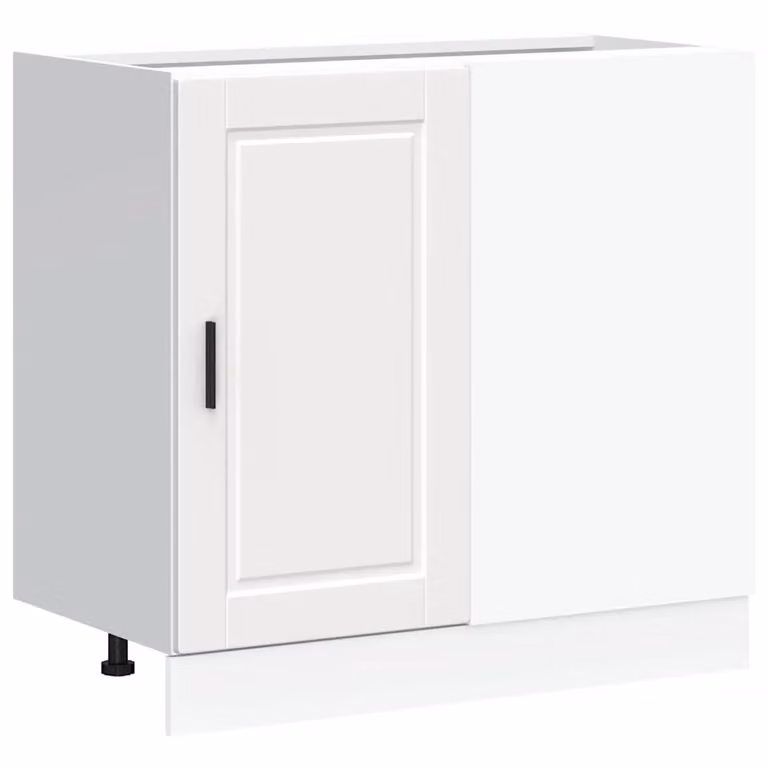 Berkfield Home Porto White Matt MDF Kitchen Base Unit