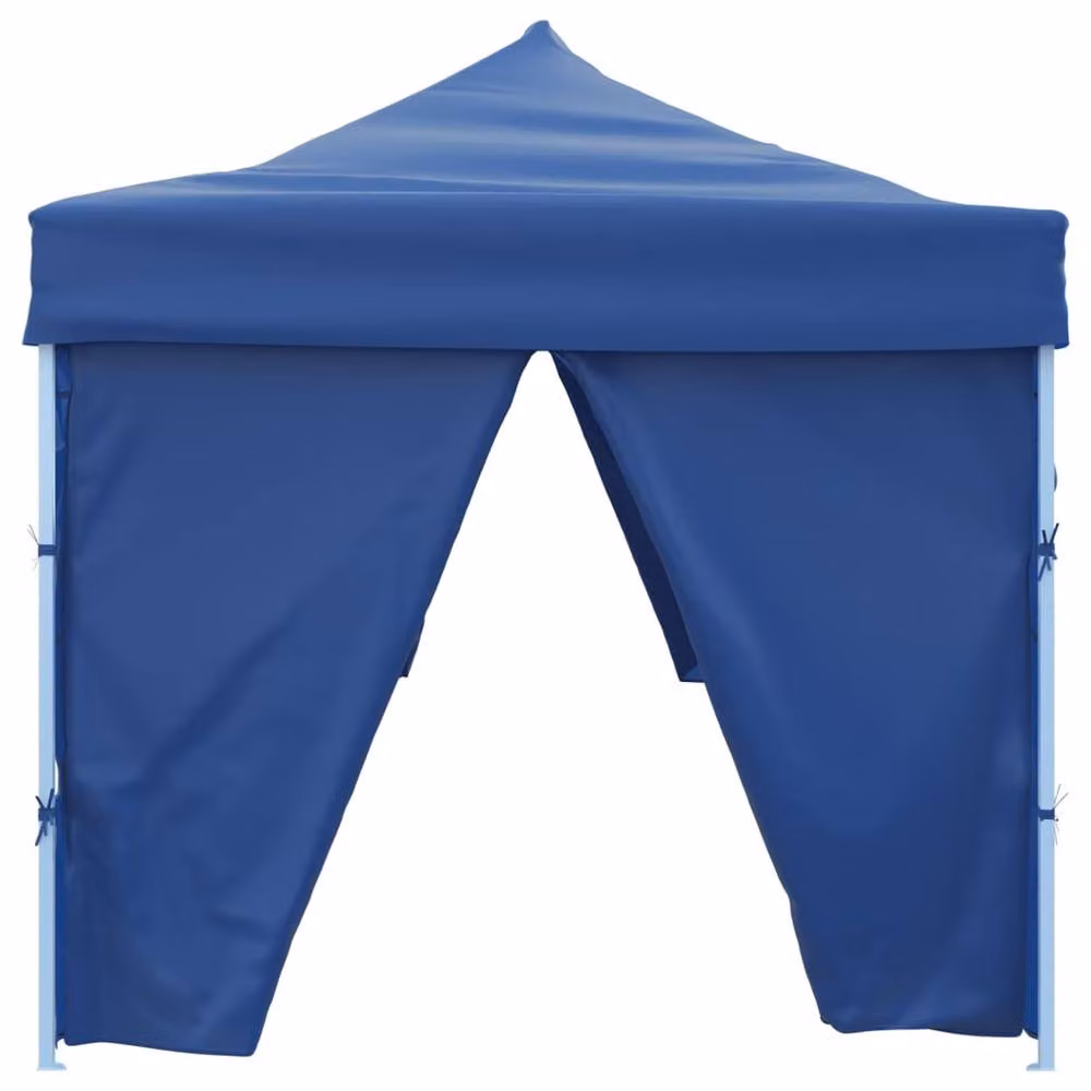 Berkfield Home Durable Folding Pop-up Party Tent with 8 Sidewalls, Blue, W/D/H: 9 x 3 x 2.91 m – 2