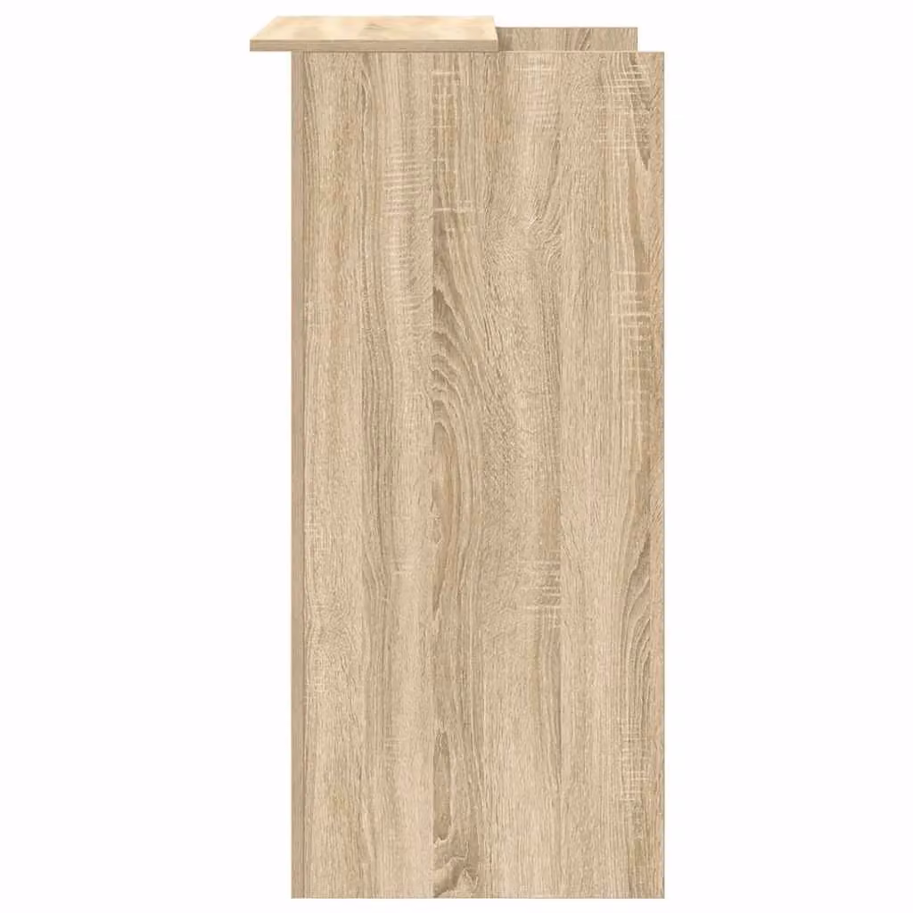 Berkfield Home Sonoma Oak Reception Desk in Brown, W/D/H: 55 x 50 x 103.5 cm – 2