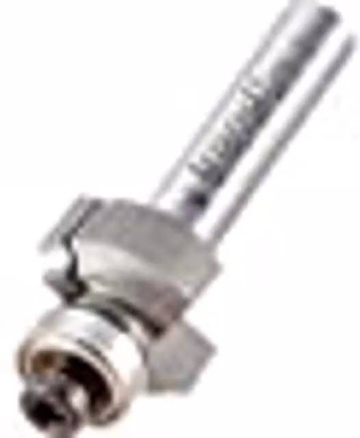 TREND 46/150 X 1/2 Tct Bearing Guided Ovolo and Round Over Router Bit, 12.7mm Radius, Grey