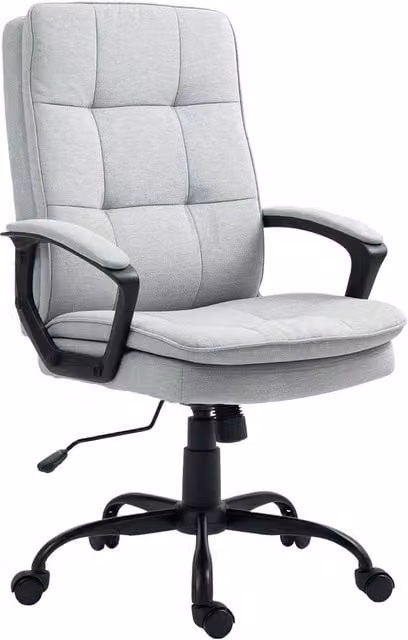 Kelvenix Grey Fabric Executive Office Chair for Home Office – 1