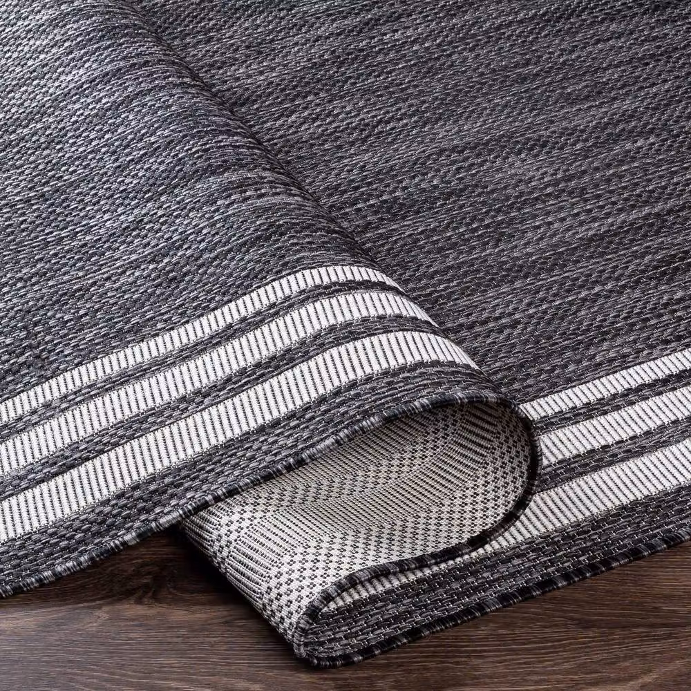 Livabliss Aegean Vintage In- & Outdoor Rug in Grey, Beige and Black, W: 200 cm, D: 275 cm – 2