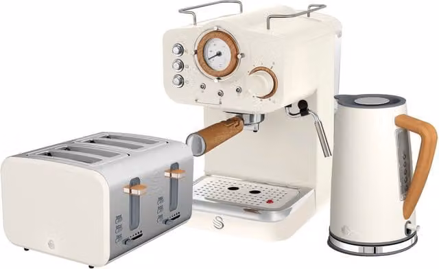 Swan Nordic Kitchen Set in White