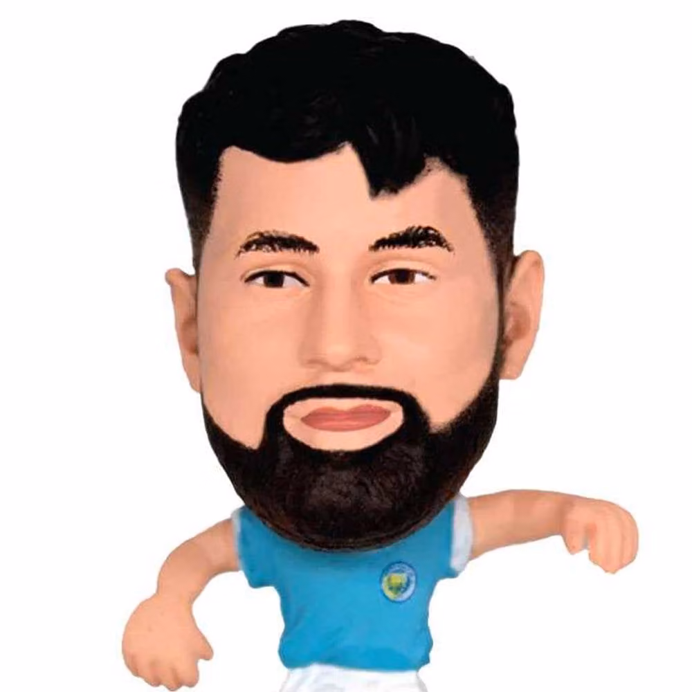 Manchester City FC Gvardiol SoccerStarz Football Figurine in Blue and Multicolour – 3