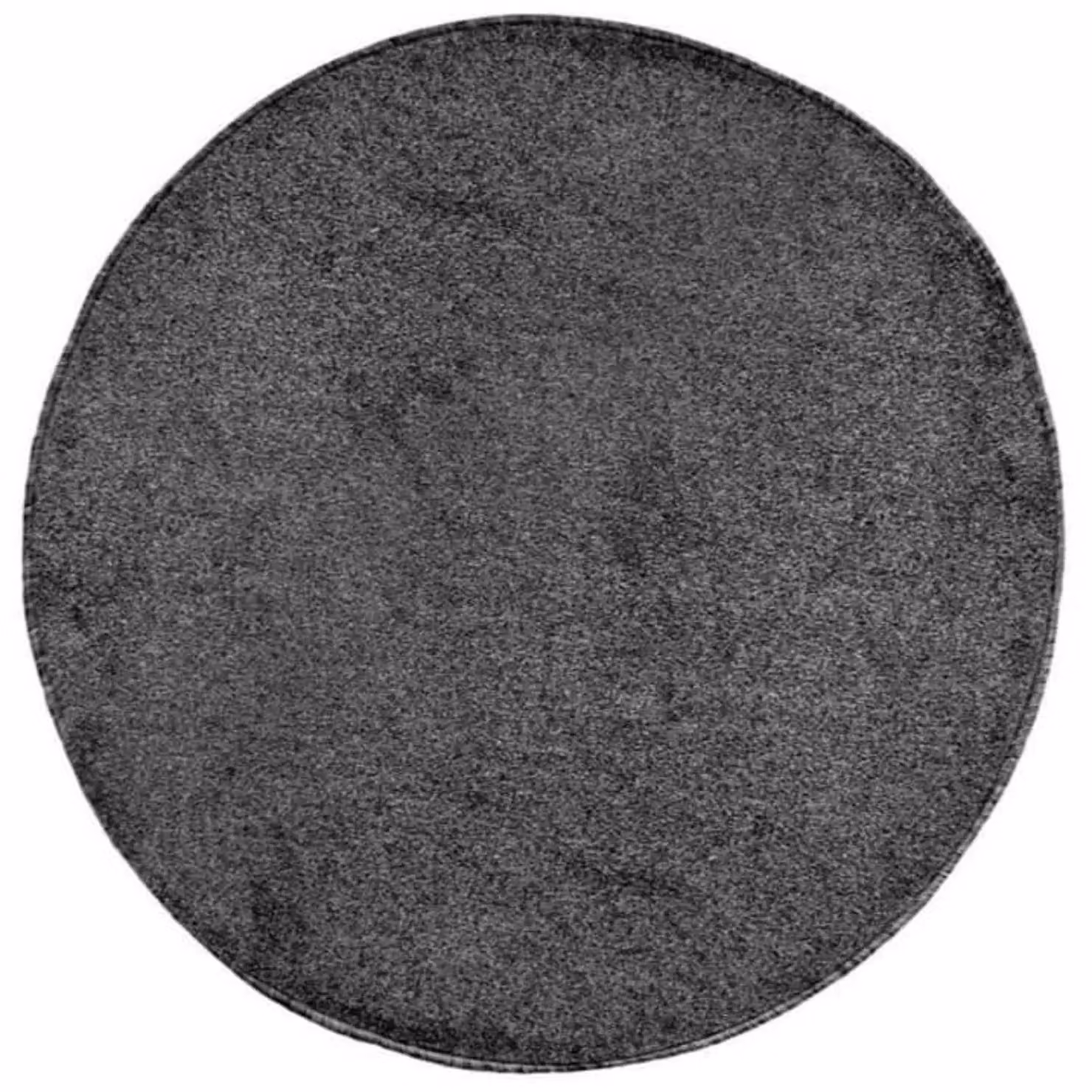 THE RUGS Relay Collection Low Pile Rectangular Rug in Grey Anthracite, W: 140 cm, L: 200 cm – 5