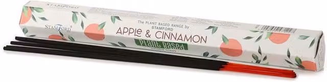 KDMK Plant Based Apple and Cinnamon Incense Sticks, White