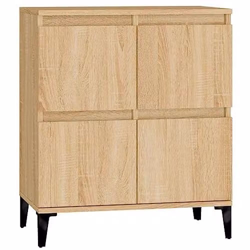 vidaXL Sideboard in Sonoma Oak, W/D/H: 60 x 35 x 70 cm
