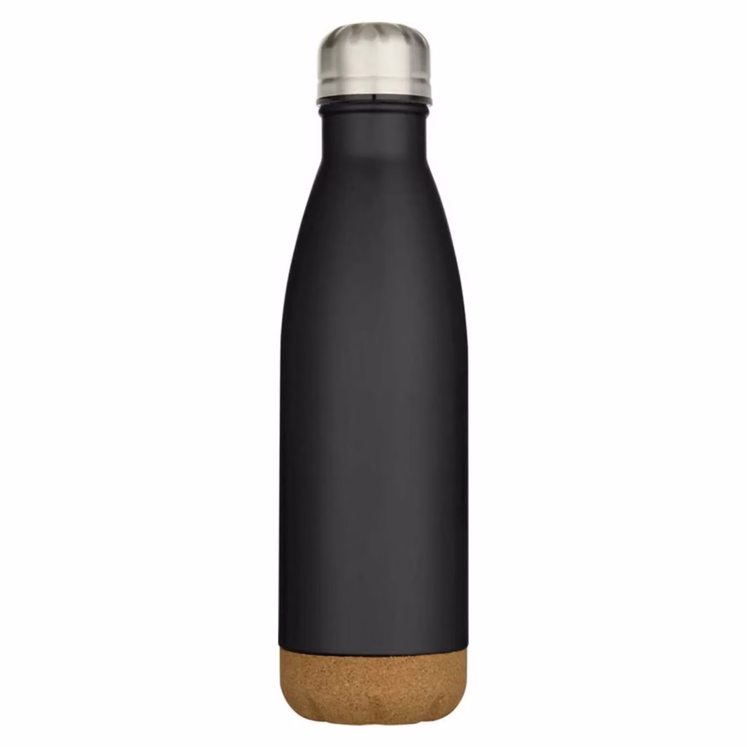 Floso Cove Cork Double Wall Insulated Water Bottle, 500ml, Black – 2