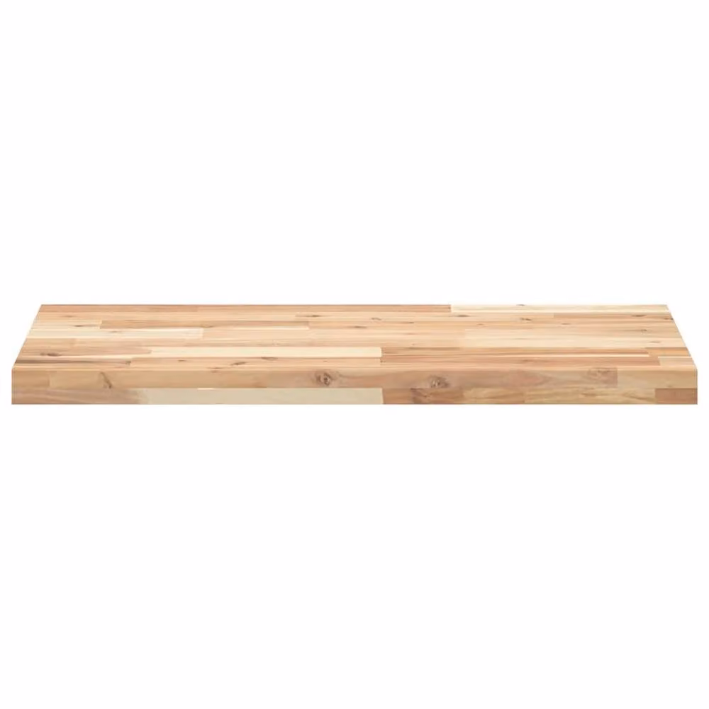 Berkfield Home Brown Solid Wood Acacia Rectangular Table Top W: 120 cm, D: 40 cm, H: 4 cm – 2