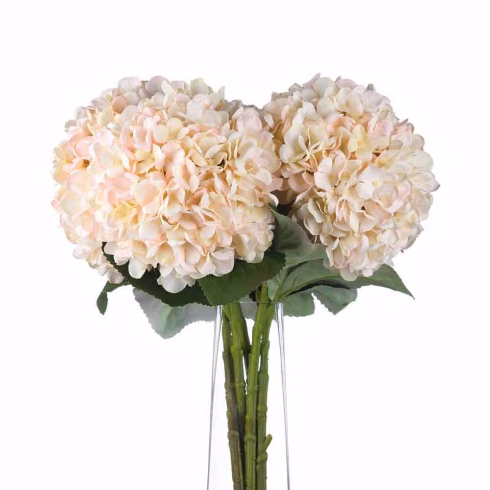 Lemon Pavilion White Autumn Hydrangea Artificial Flower, W18 x D18 x H42 cm – 2