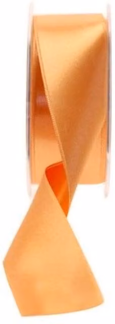 KDMD 35mm Light Orange Satin Ribbon, 2 Pack – 1