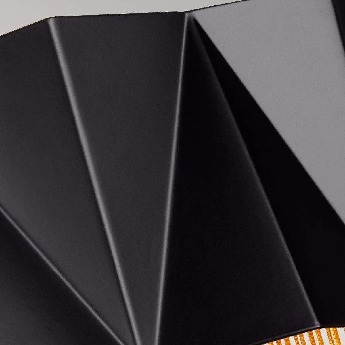 Netlighting Zuma 3 Light Modern Wall Light in Satin Black and Gold with G9 Replaceable Bulbs – 2