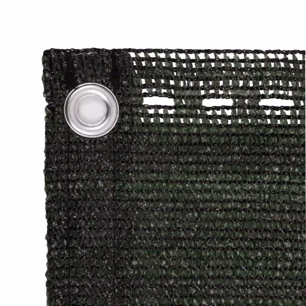 Berkfield Home Dark Green HDPE Balcony Screen, W: 75 cm, L: 500 cm – 2