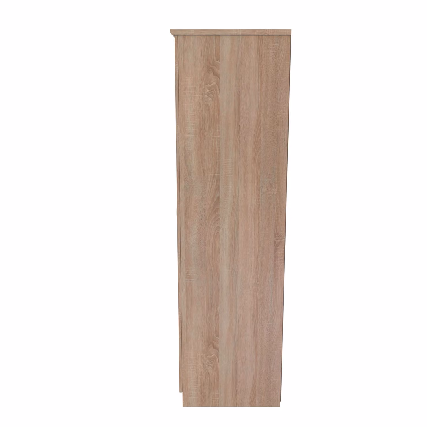 2 U Hampshire Ready Assembled Triple Mirrored Wardrobe with 2 Drawers in Light Oak – 2
