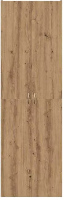 Berkfield Home Artisan Oak Highboard in Brown, W/D/H: 60 x 32 x 190 cm – 1