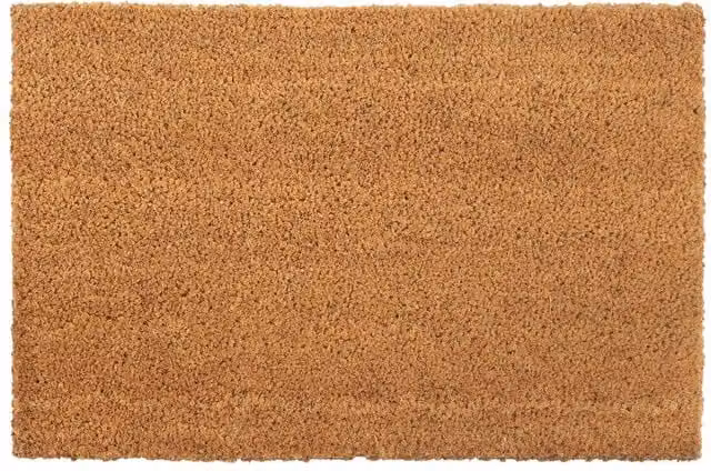 Berkfield Home Set of 2 Brown Tufted Coir Door Mats, W: 60 cm, D: 40 cm – 1