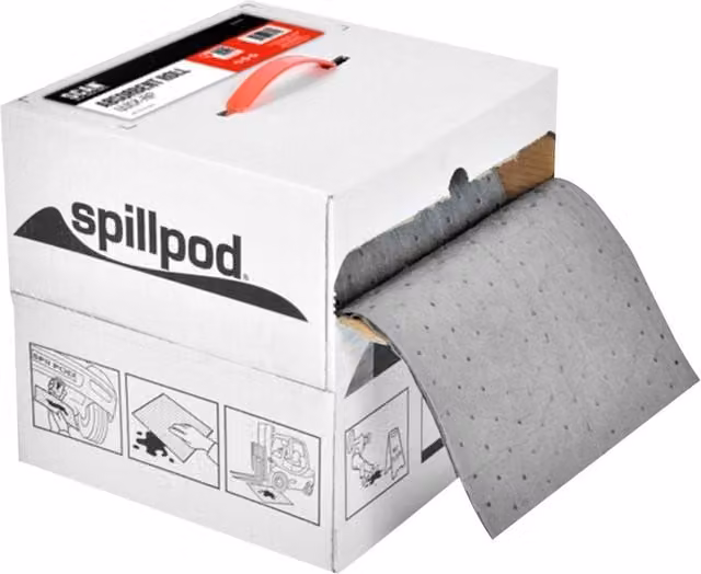 Scan Universal Absorbent Quick-rip Roll Box in Multicolour