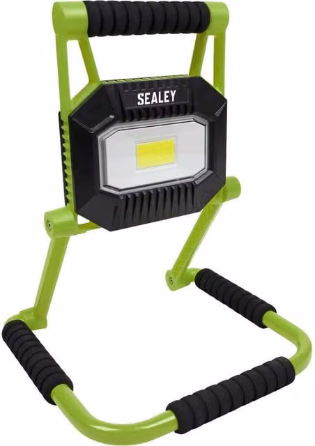 Loops Rechargeable Portable LED Floodlight, 20W Multicolour COB Light with IP67 Rating and Adjustable Swivel – 1