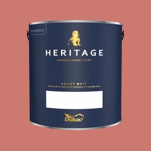 Dulux Trade Heritage Matt Paint in Coral Pink, 2.5l – 2