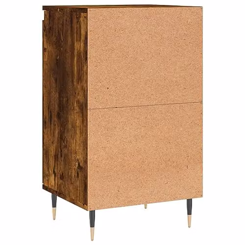 vidaXL Modern Sideboard in Smoked Oak, W/D/H: 40 x 35 x 70 cm – 5