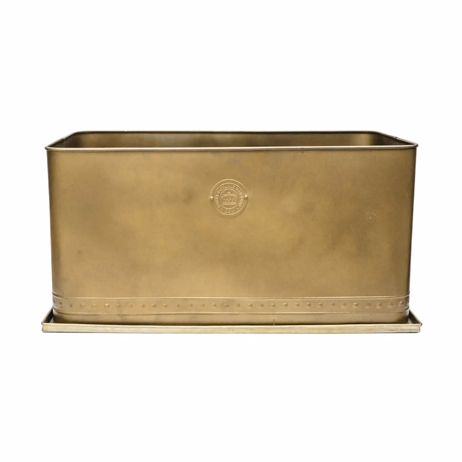 Royal Botanic Gardens Kew Regency Outdoor Planter in Aged Brass, 62 cm – 2