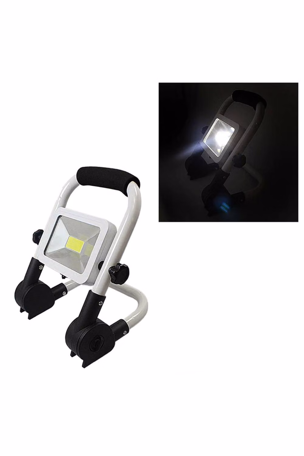 KDMD 100W Rechargeable Portable White Floodlight with Adjustable Stand – 3