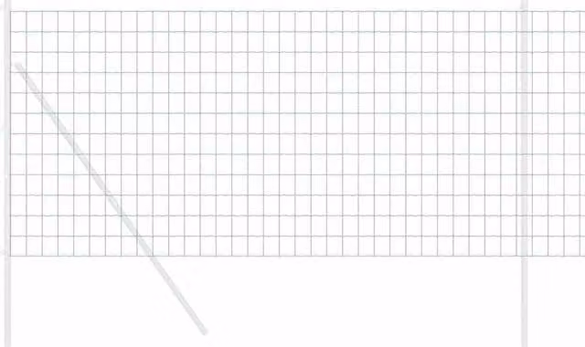 Berkfield Home Green Euro Fence PVC-Coated Steel, H: 120 cm, W: 10 m