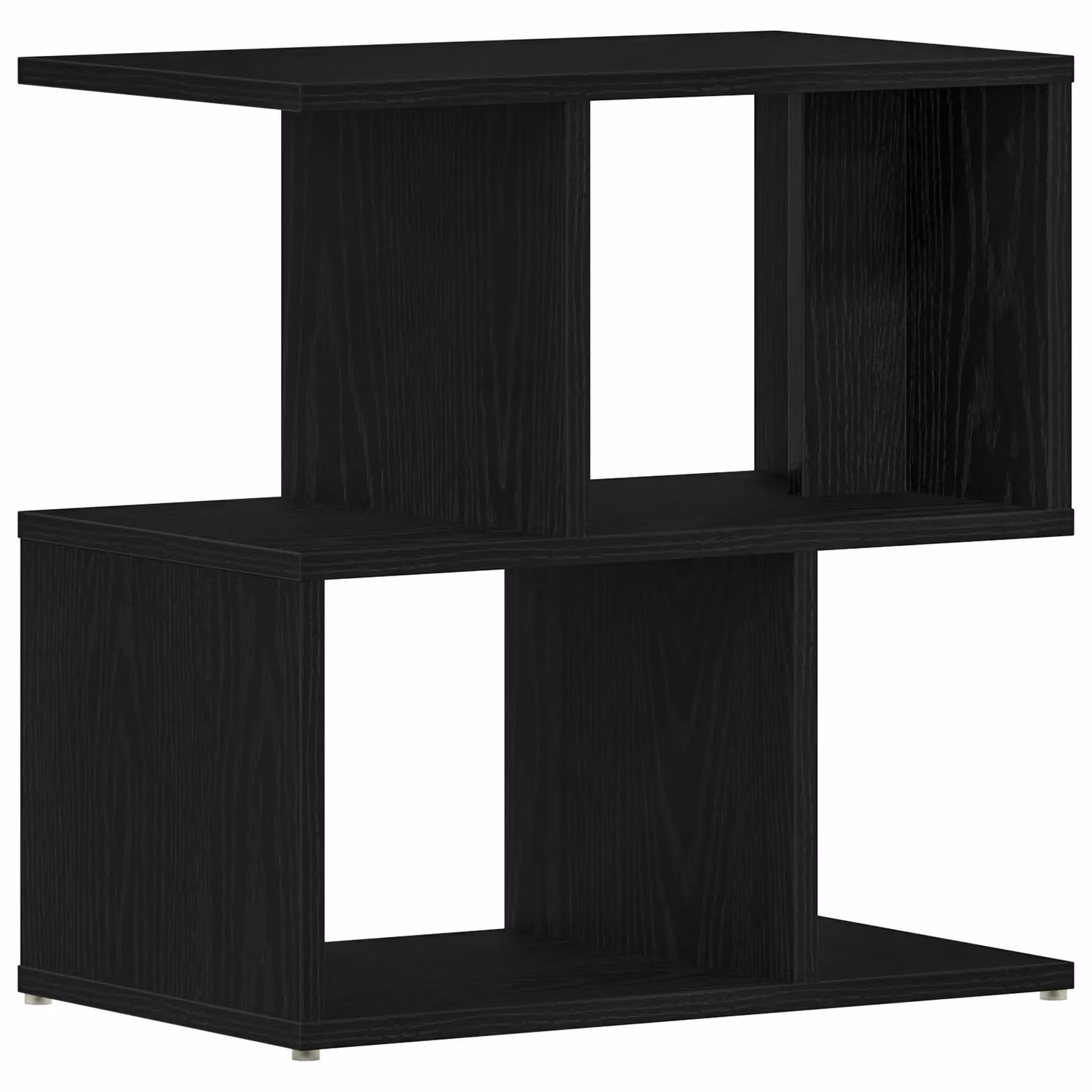 Berkfield Home Set of 2 Modern Black Oak Bedside Cabinets, W/D/H: 50 x 30 x 51.5 cm – 5