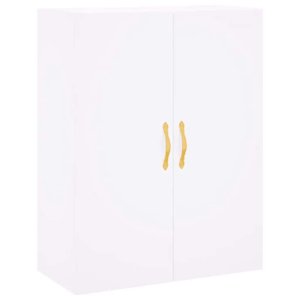 Berkfield Home Wall Mounted Cabinet in White, W: 69.5 cm, D: 34 cm, H: 90 cm – 2