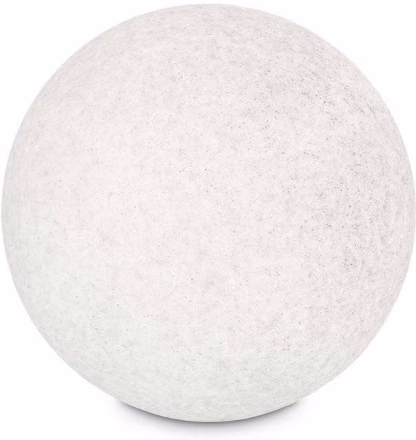 Ideal Lux Doris White Outdoor Ground Light with Ground Spike, IP44, E27, Height: 48 cm