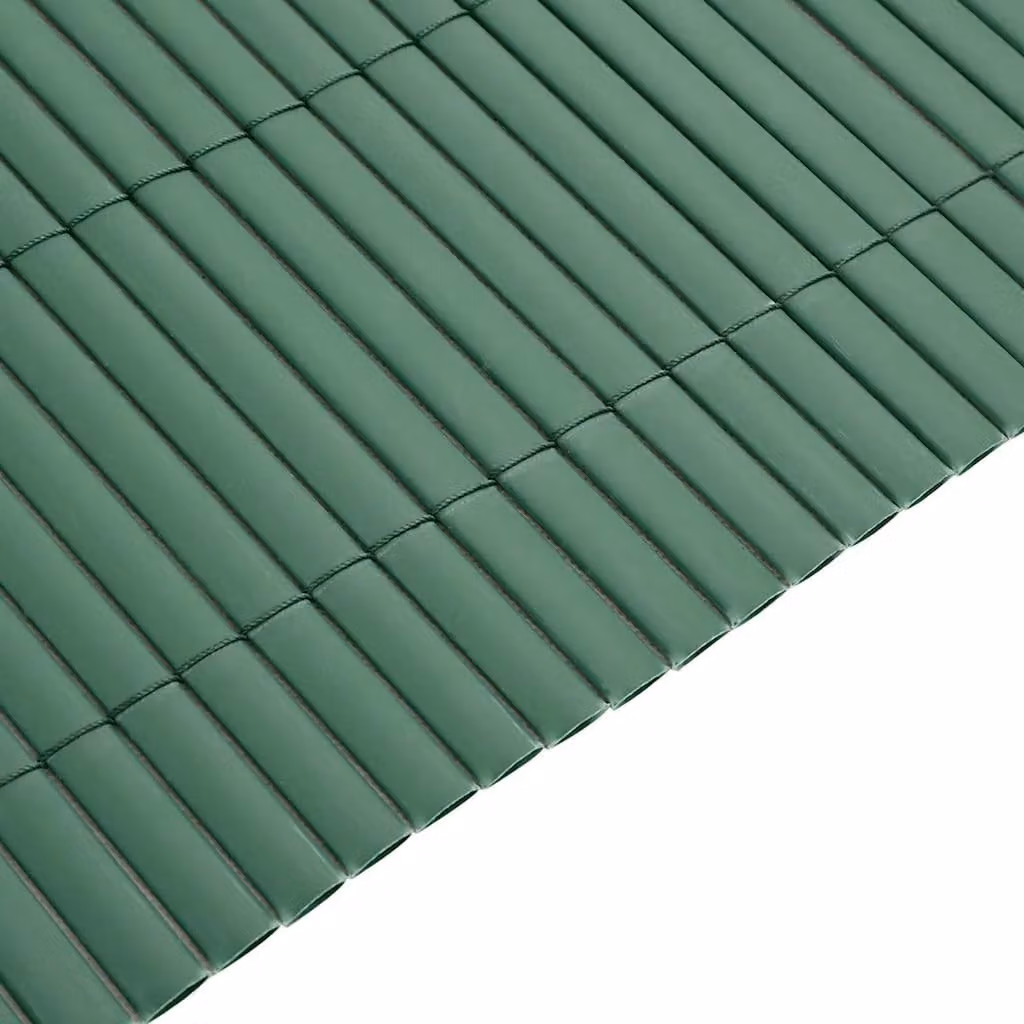Berkfield Home Double-Sided Green PVC Garden Fence Mat, H: 180 cm, W: 500 cm – 5