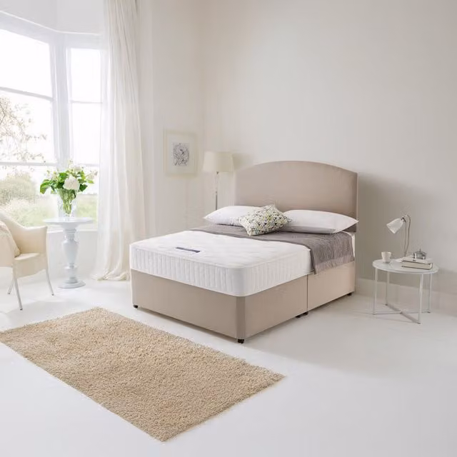 Silentnight Essentials Mirapocket 1000 Mattress, White, W: 120 cm, D: 190 cm