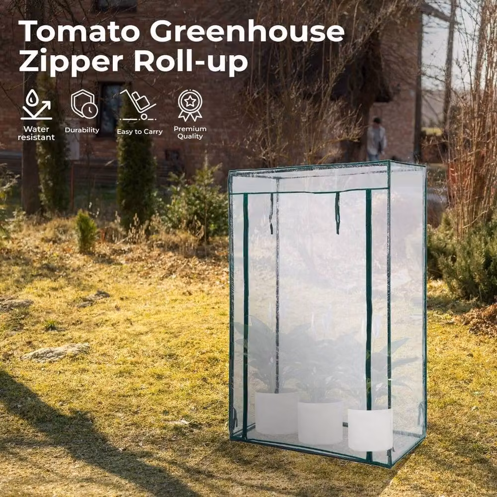 SPETLEK Mini Greenhouse Plant Pot in Green, 0.6m2 – 2