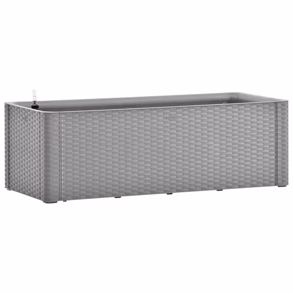 Berkfield Home Garden Raised Bed with Self Watering System, Grey, W: 100 cm, D: 43 cm, H: 33 cm – 2