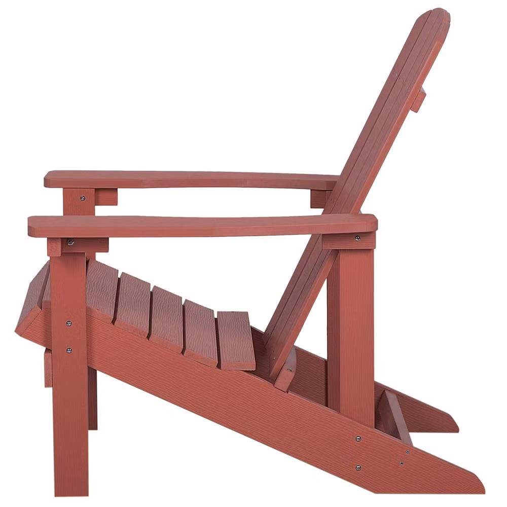 Wyld and Coco Red Modern Garden Chair with Armrests – 3