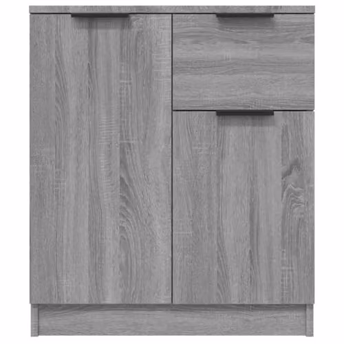 vidaXL Modern Grey Matt Sideboard, W: 60 cm, D: 30 cm, H: 70 cm – 4