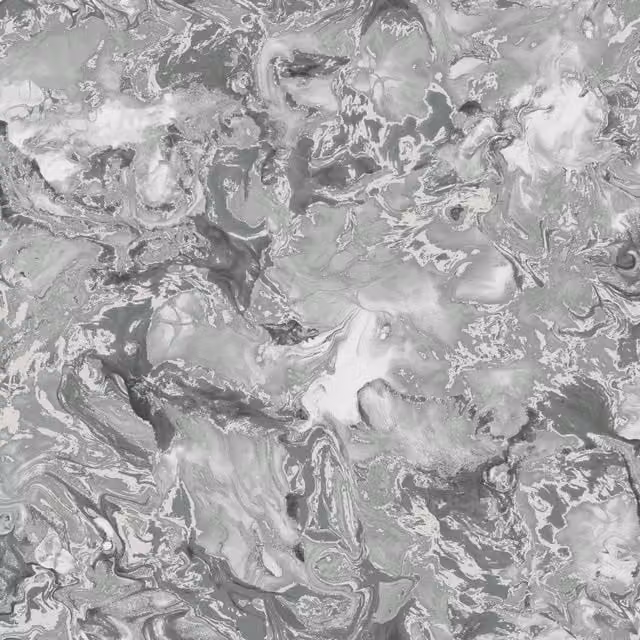 Muriva Elixir Marble Abstract Wallpaper in Gold and Grey