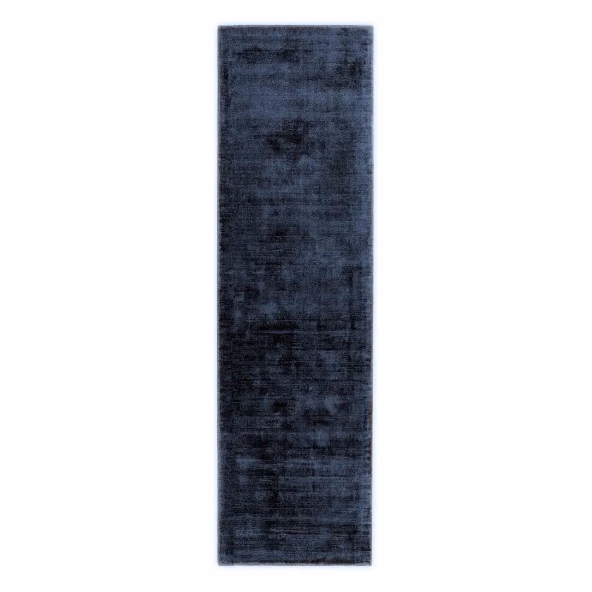 The Rug Shop UK Handmade Modern Plain Blue Viscose Area Rug, W: 200 cm, D: 290 cm – 5