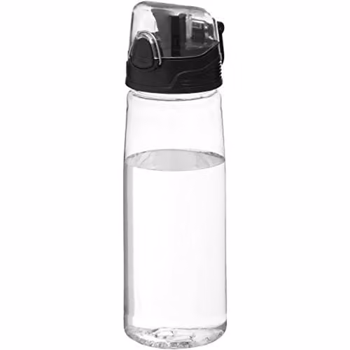 Bullet Capri Flip Sports Bottle, 700 ml, Transparent Clear, BPA-Free and Leakproof