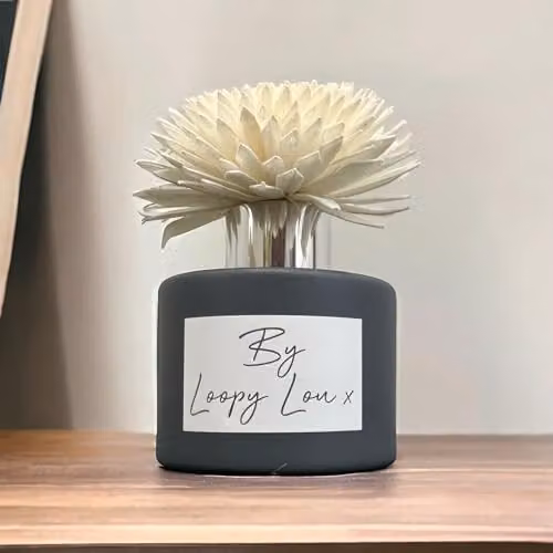 60 Second Makeover Limited Jack Frost Luxury Floral Reed Diffuser, Grey