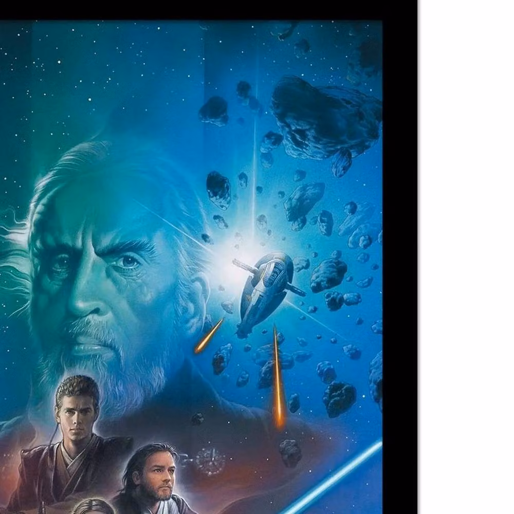 Star Wars Episode II Multicolour Framed Graphic Paper Poster – 2