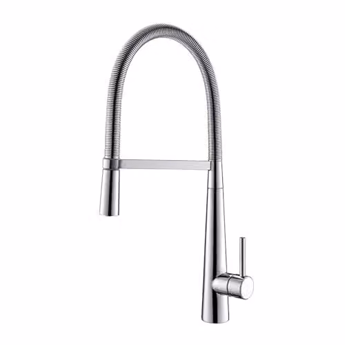 Nes Home Single Lever Kitchen Mixer Tap with Swivel Spout in Chrome Silver – 3