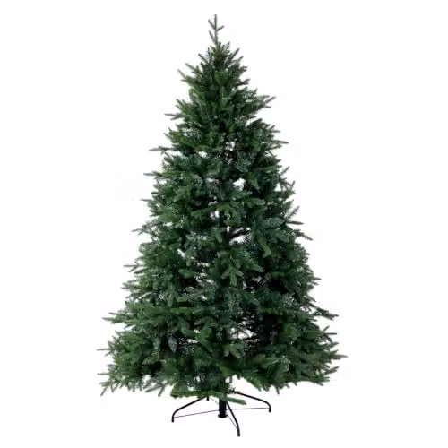 Charles Bentley Nordic Spruce Artificial Christmas Tree in Green, Height: 182.88 cm – 2