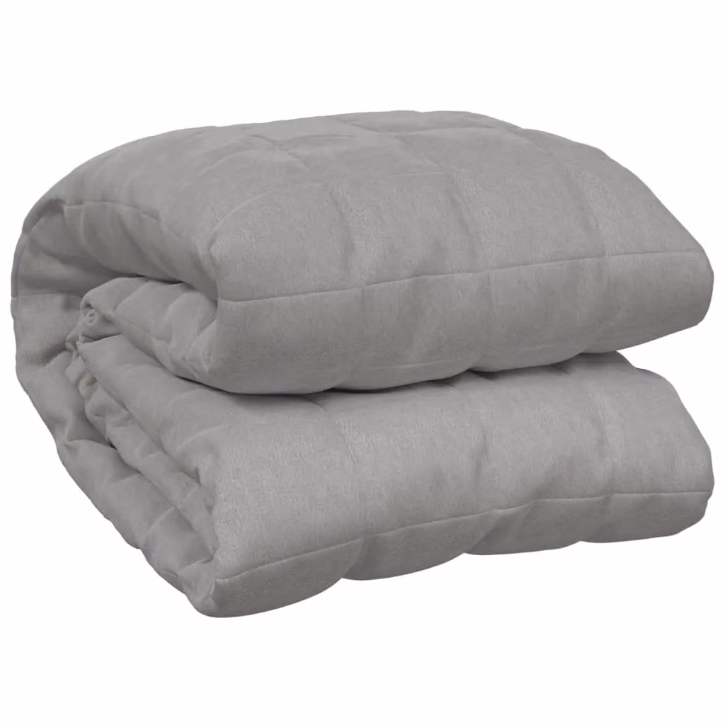 Berkfield Home Grey Weighted Blanket for Adults, W/D/H: 220 x 235 cm, 11 kg – 2